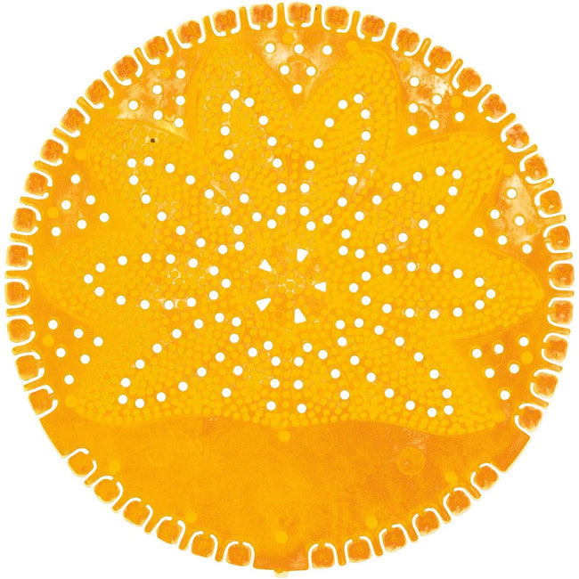 Zonder merk -  VividAir urinoirmat, Summer Fruits, oranje, doos van 12 stuks