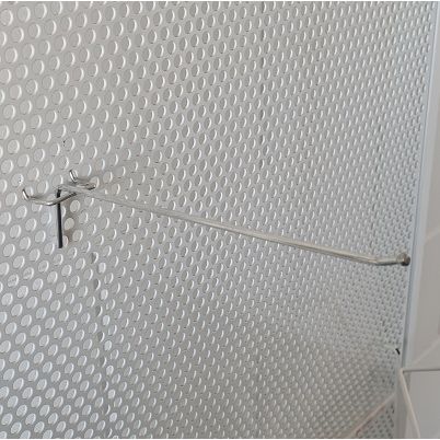 Klika - Bretthaken einzeln 200 mm 3,4 mm breit 25 mm 5 Stück