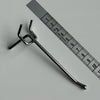 Klika - Bretthaken einzeln 100 mm 4 mm breit 30 mm