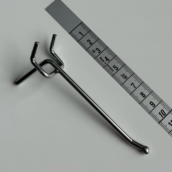 Klika - Bretthaken einzeln 100 mm 4 mm breit 30 mm