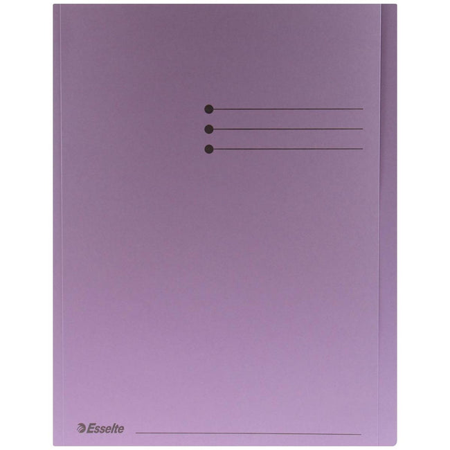 Esselte - Faltmappe A4 mit Umschlag Manila 180gr Lila