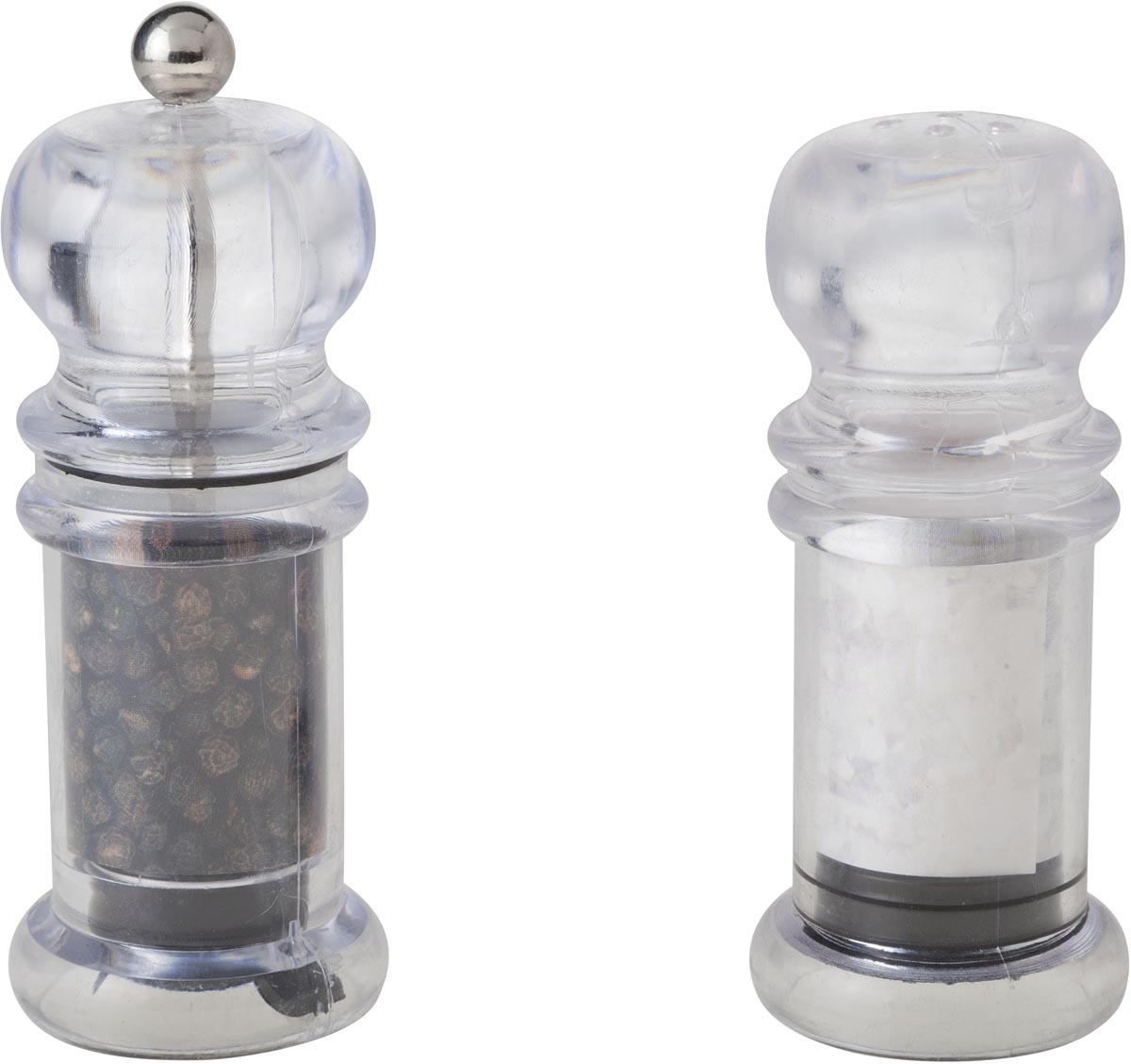 Cosy -   Trendy peper- en zoutvat, transparant