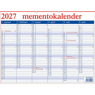 Aurora - Memento 20 Niederländisch, 2026