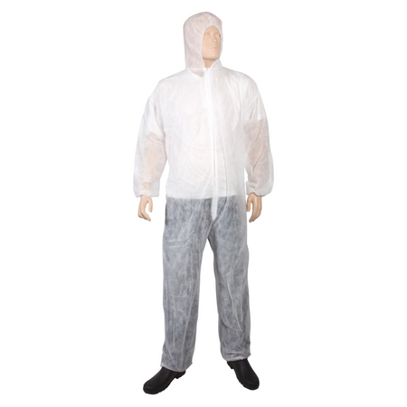 ComFort -  Overall | met capuchon | L | PP | wit | 50 stuks
