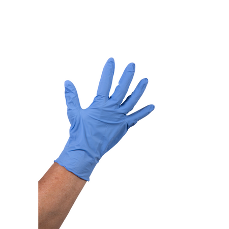 Bodyguards -  Handschoen | Nitril | ongepoederd | S | 5gr | blauw | 1000 stuks