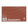 Aurora - Systemkarte 200x125mm Linie mit roter Kopflinie 210gr weiß 100 Blatt