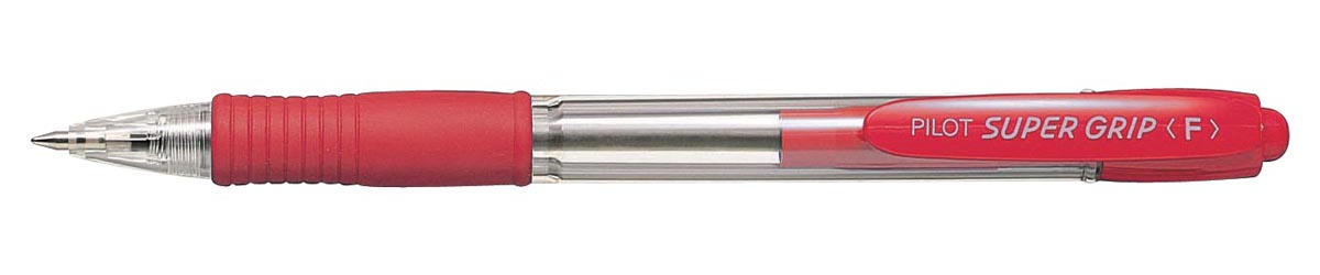 Pilot - Kugelschreiber Super Grip rot