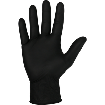 Handschuh Nitril und puderfrei SCHWARZ 100 Stück XLarge
