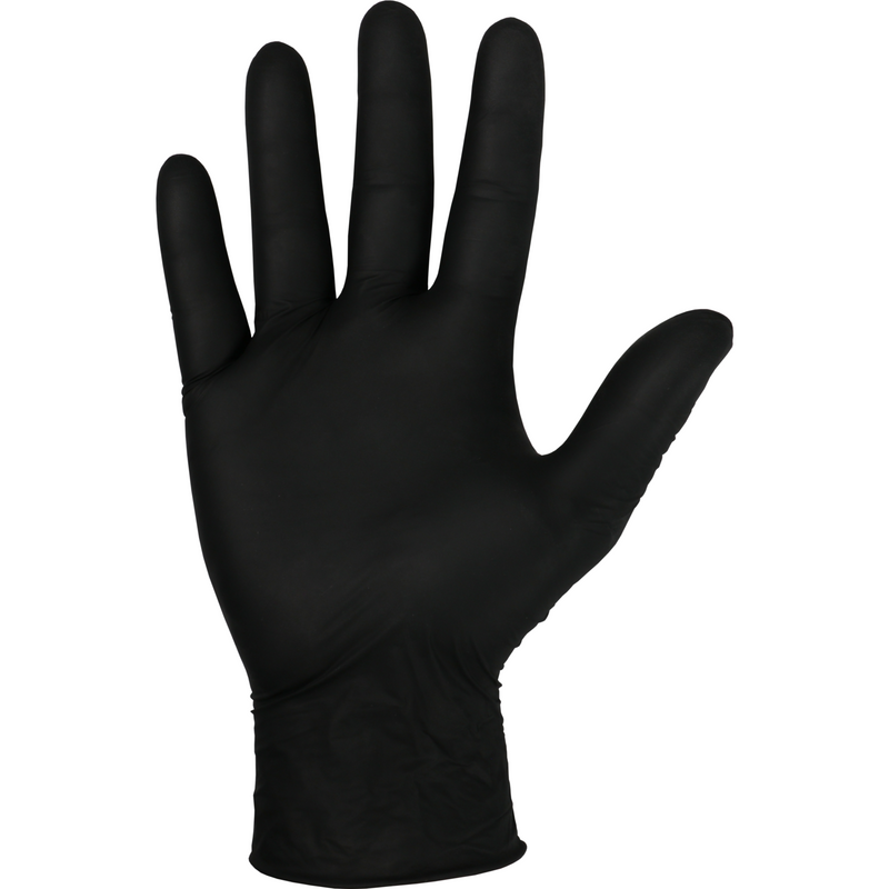 Handschuh Nitril und puderfrei SCHWARZ 100 Stück XLarge