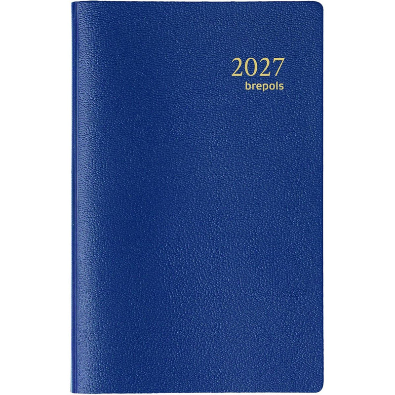Brepols - Agenda Delta Genova 6 Sprachen, blau, 2026