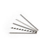 Trinkhalmpapier schwarz/weiß sortiert ø6mm x 200mm 200 Stück