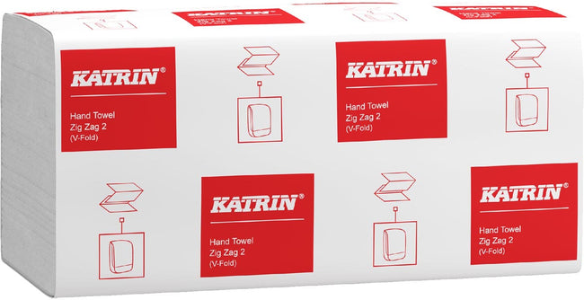 Katrin - Handtuch Z-Falz 2-lagig 244x230mm 20x200 Blatt weiß 35588