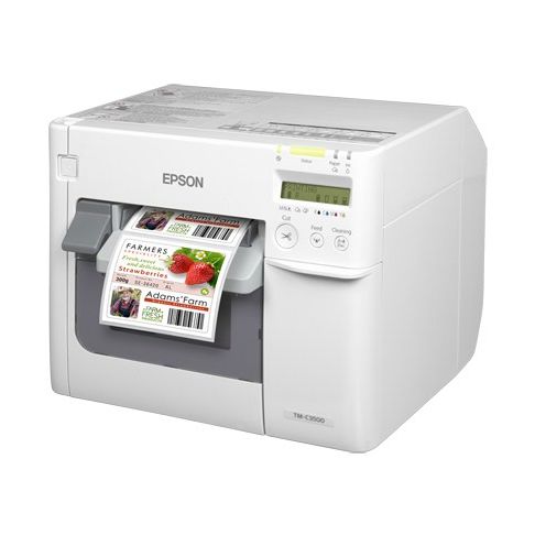 Epson -  TM-C3500 labelprinter Inkjet Kleur 720 x 360 DPI 103 mm/sec Bedraad Ethernet LAN
