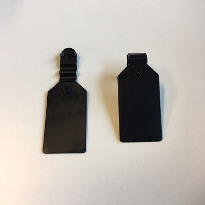 Klika - Scanbanner schwarz groß 25x38mm 890 Stück