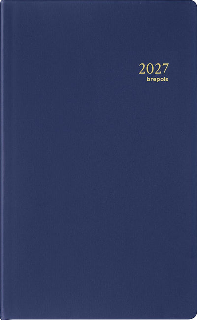 Brepols - Agenda Building Seta 6 Sprachen, blau, 2026