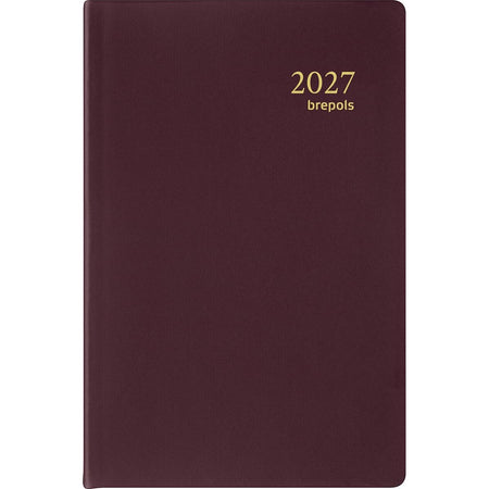 Brepols - Agenda Delta Seta 6 Sprachen, Bordeaux, 2026