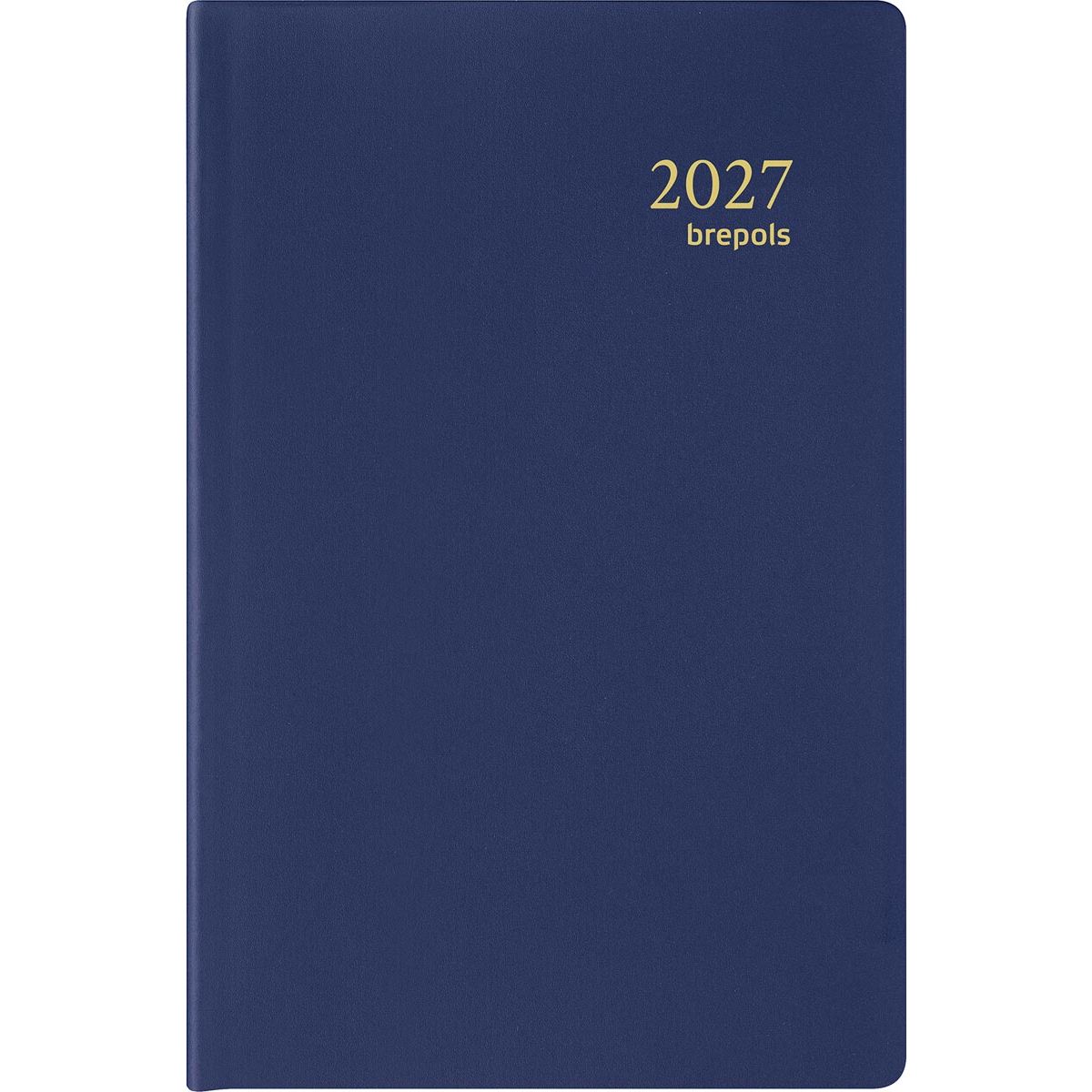 Brepols - Agenda Delta Seta 6 Sprachen, blau, 2026