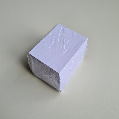Klika - Preiskarte blanko weiß 6x8 cm 100 Stück 20 Stück