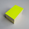 Klika - Preiskartenrohling Fluorgelb 8x12cm100Stk 10 Stück