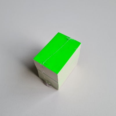 Klika - Preiskartenrohling fluoreszierend grün 4x6 cm 100 20 Stück
