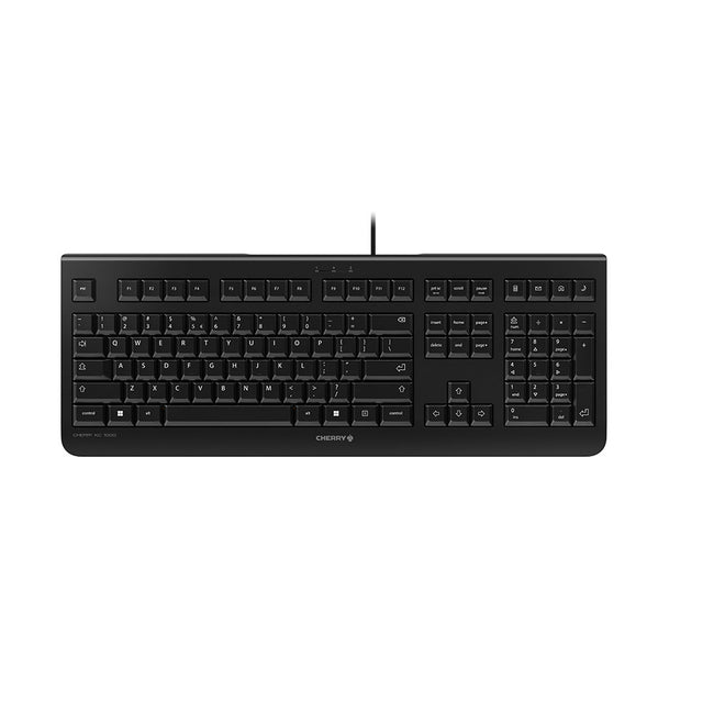 CHERRY -   KC 1000 toetsenbord Kantoor USB QWERTY Amerikaans Engels Zwart