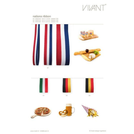 Nationen - Band 50mx15mm Niederlande