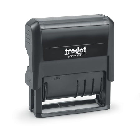 Trodat -  tekststempel met datum Printy 4817, Nederlands
