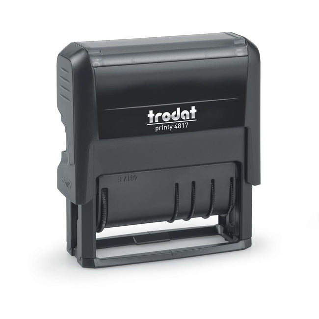 Trodat -  tekststempel met datum Printy 4817, Nederlands