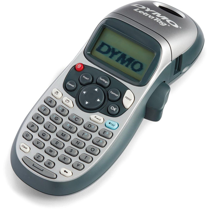 Dymo - Etikettendrucker LetraTag 100H tragbares ABC 12mm Silber Sonderedition