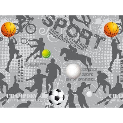 Klika - Geschenkpapier 50cm Design Sport