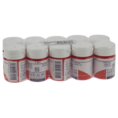 Talens – Gouache Extra Fine, Flasche mit 16 ml, Zinnoberrot