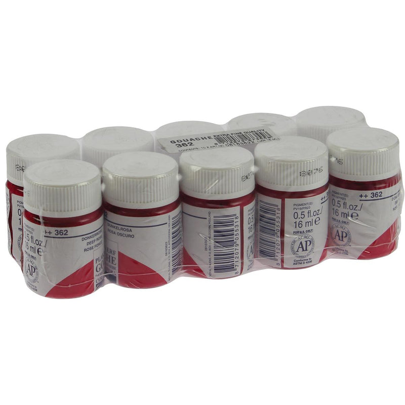Talens - Gouache Extra Fine, Flasche mit 16 ml, dunkelrosa