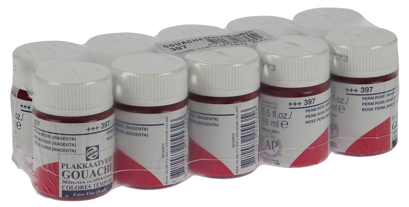 Talens – Gouache Extra Fine 16 ml Flasche, permanentes Rosa (Magenta)
