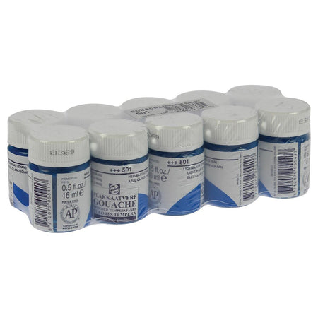 Talens - Gouache Extra Fine 16 ml Flasche, Hellblau (Cyan)