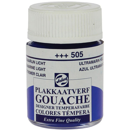 Talens - Gouache Extra Fine 16 ml Flasche, helles Ultramarin