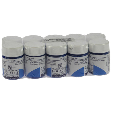 Talens - Gouache Extra Fine 16 ml Flasche, Kobaltblau (Ultramarin)