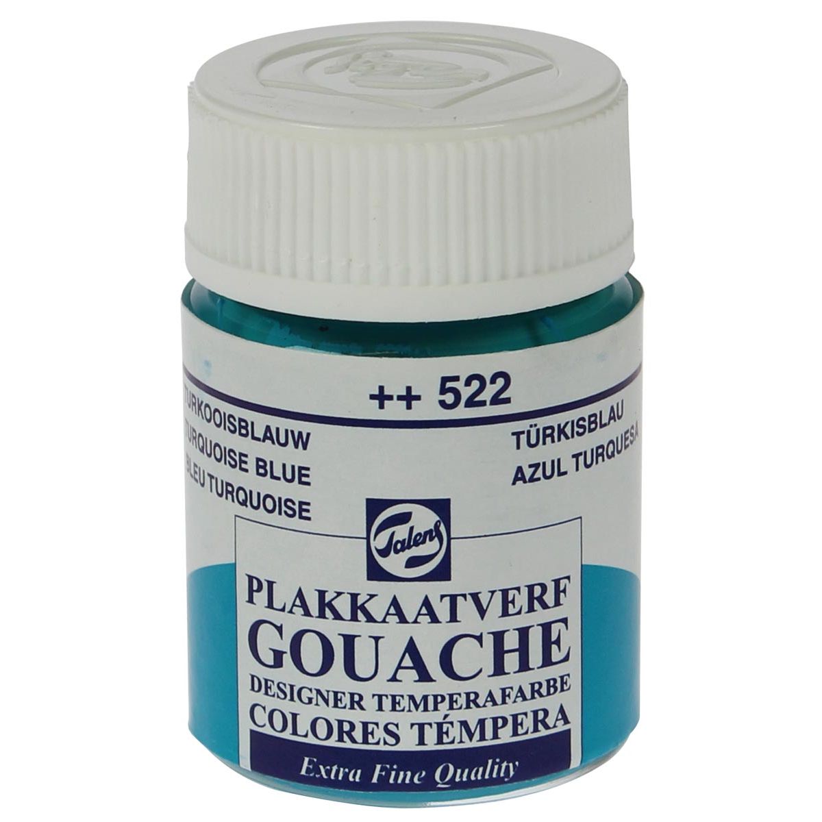 Talens - Gouache Extra Fine, Flasche mit 16 ml, Türkisblau