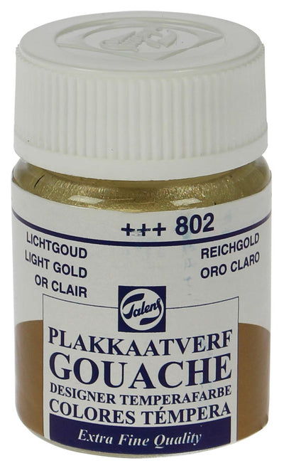 Talens - Plaque Vef Extra Fine 16 ml Flasche, hellgold