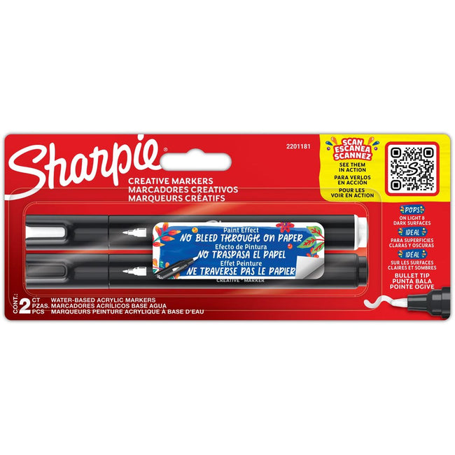 Sharpie – Kreativmarker im sortierten Blister mit 2 Stück