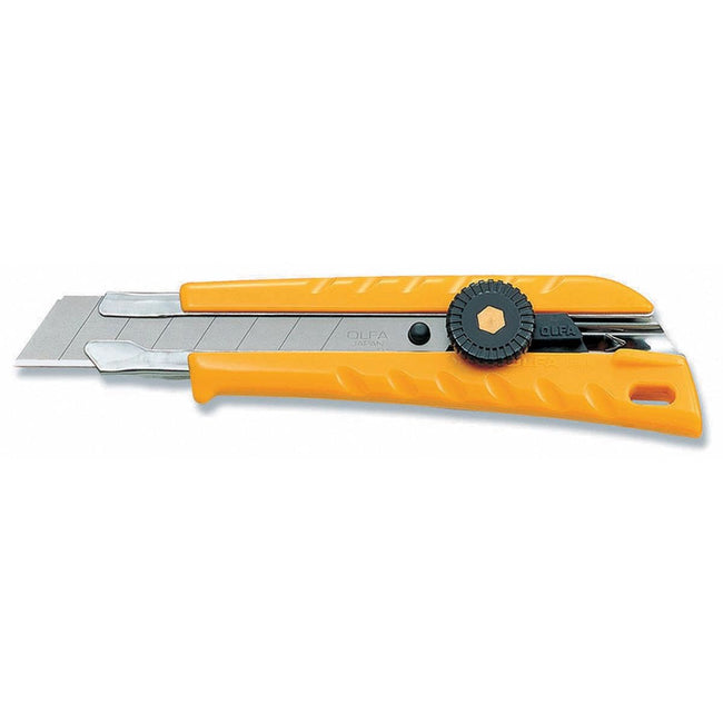 Olfa - Cutter L-1 Grün, 18 mm, gelb