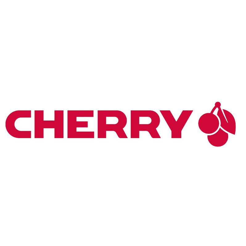 CHERRY -   DC 2000 toetsenbord Inclusief muis Universeel USB AZERTY Frans Zwart