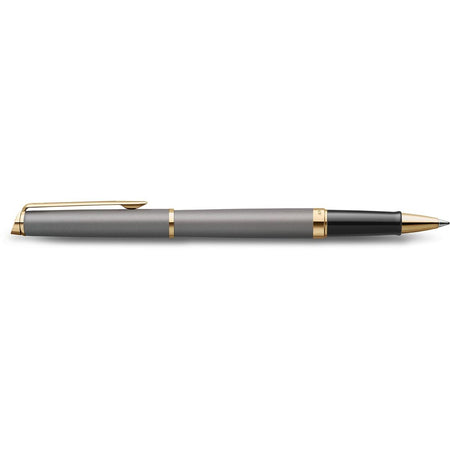 Waterman - Tintenroller Hemisp Fashion GT F MTL Grau