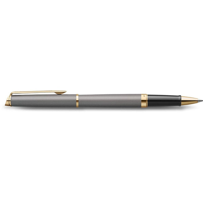 Waterman - Tintenroller Hemisp Fashion GT F MTL Grau
