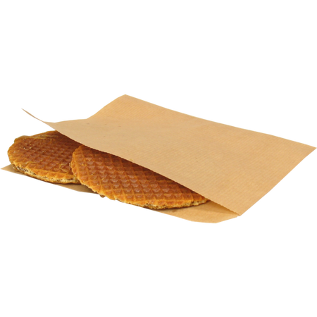 Klika - Tasche | Snack-Umschlag | Papier | 15x15cm | braun | 2000 Stück