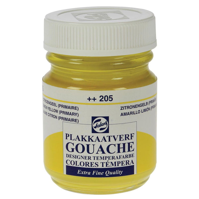 Talens - Plaque Vef Extra Fine 50 ml Flasche, zitronengelb