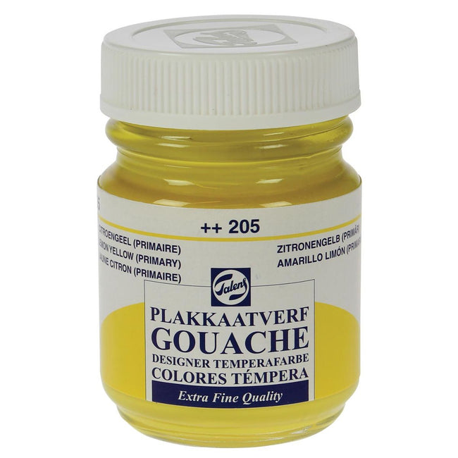 Talens - Plaque Vef Extra Fine 50 ml Flasche, zitronengelb
