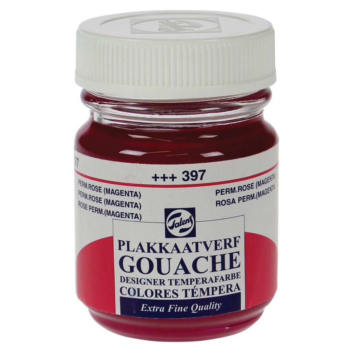 Talens - Plaque Vef Extra Fine 50 ml Flasche, permanentes Rosa (Magenta)