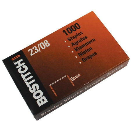 Bostitch - Heftklammern 23-8-1M, 8 mm, verzinkt, für PHD60, B310HDS, HD-23L17