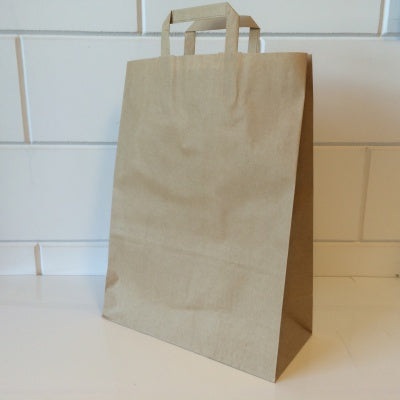 Klika - Tragetaschen braun Kraft 32/15x43 250 Stück 2 Stück