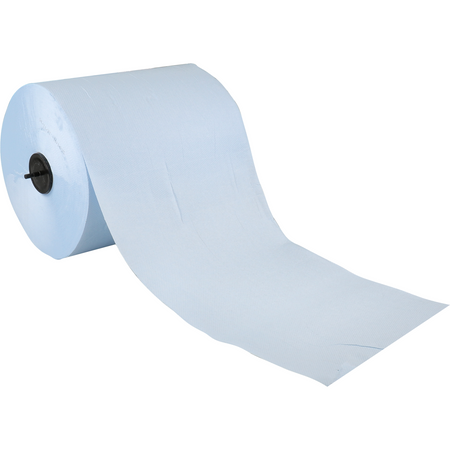 Qleaniq® - Handtuch | 2-lagig | Papier | 21cm | Blau